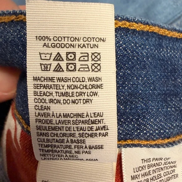 Lucky Brand Blue Denim Pencil Skirt - Picture 3 of 4